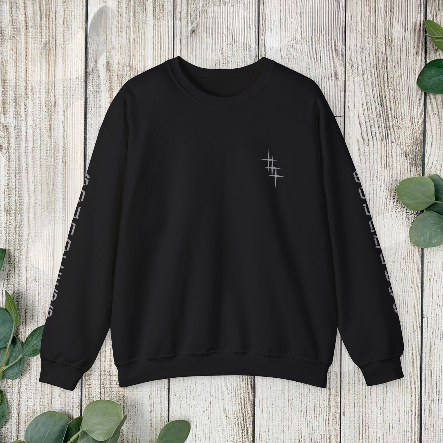 Unisex Anime Sweatshirt, Aesthetic, Minimalist Gothic Boundless Crewneck