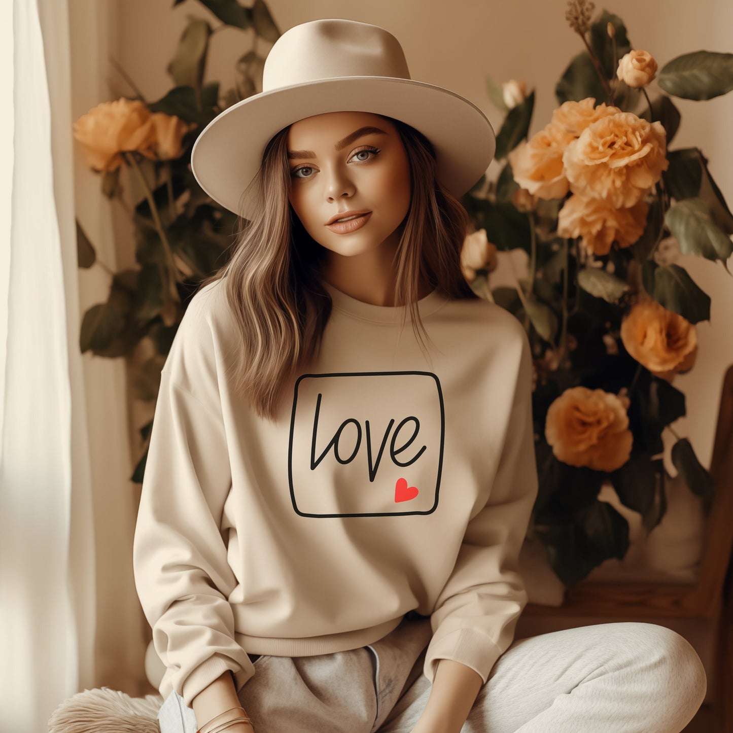 Minimalist Love Sweatshirt