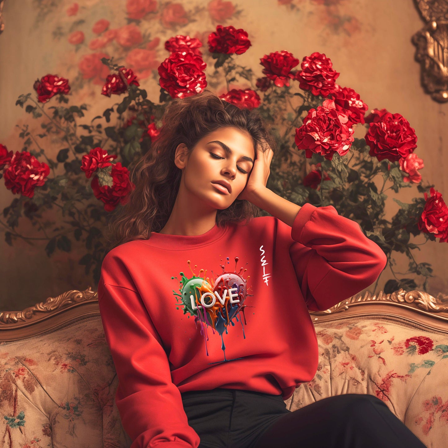 3D Self Love Sweatshirt