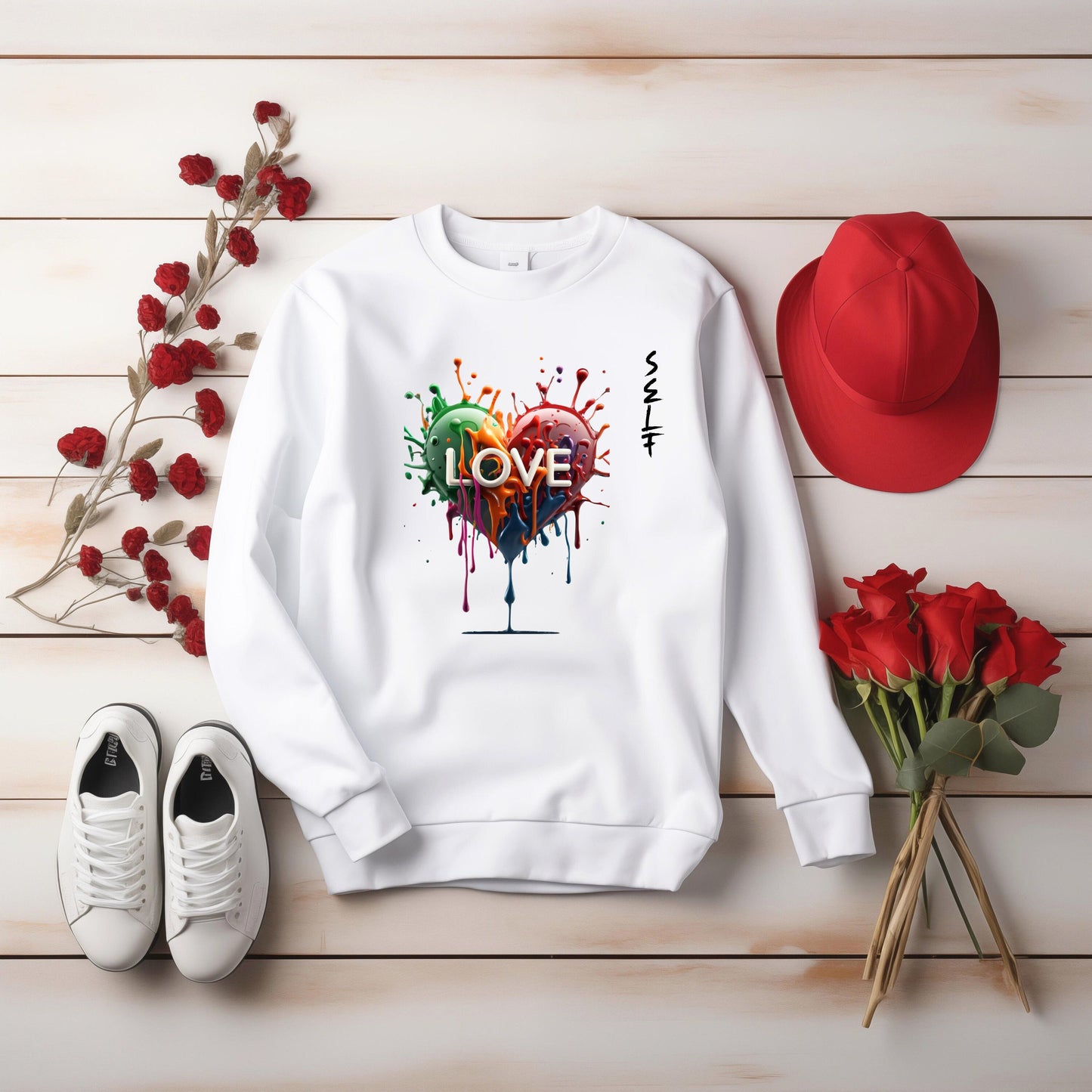 3D Self Love Sweatshirt