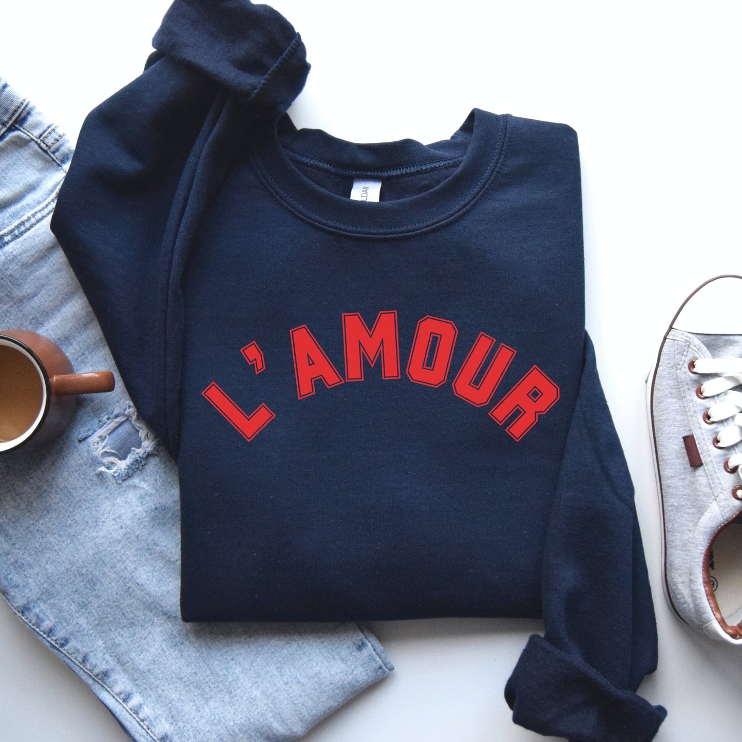 L'Amour College Varsity Crewneck
