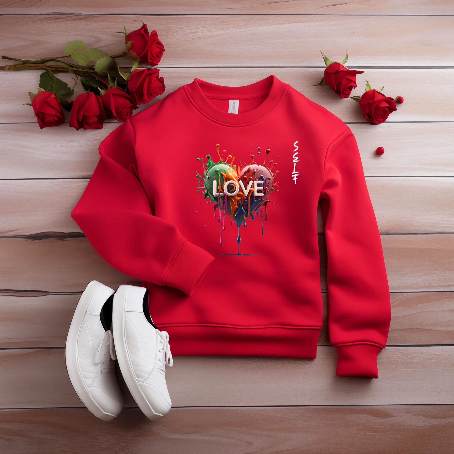 3D Self Love Sweatshirt
