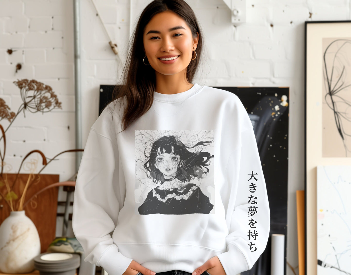 Japanese Goth Anime Streetwear
