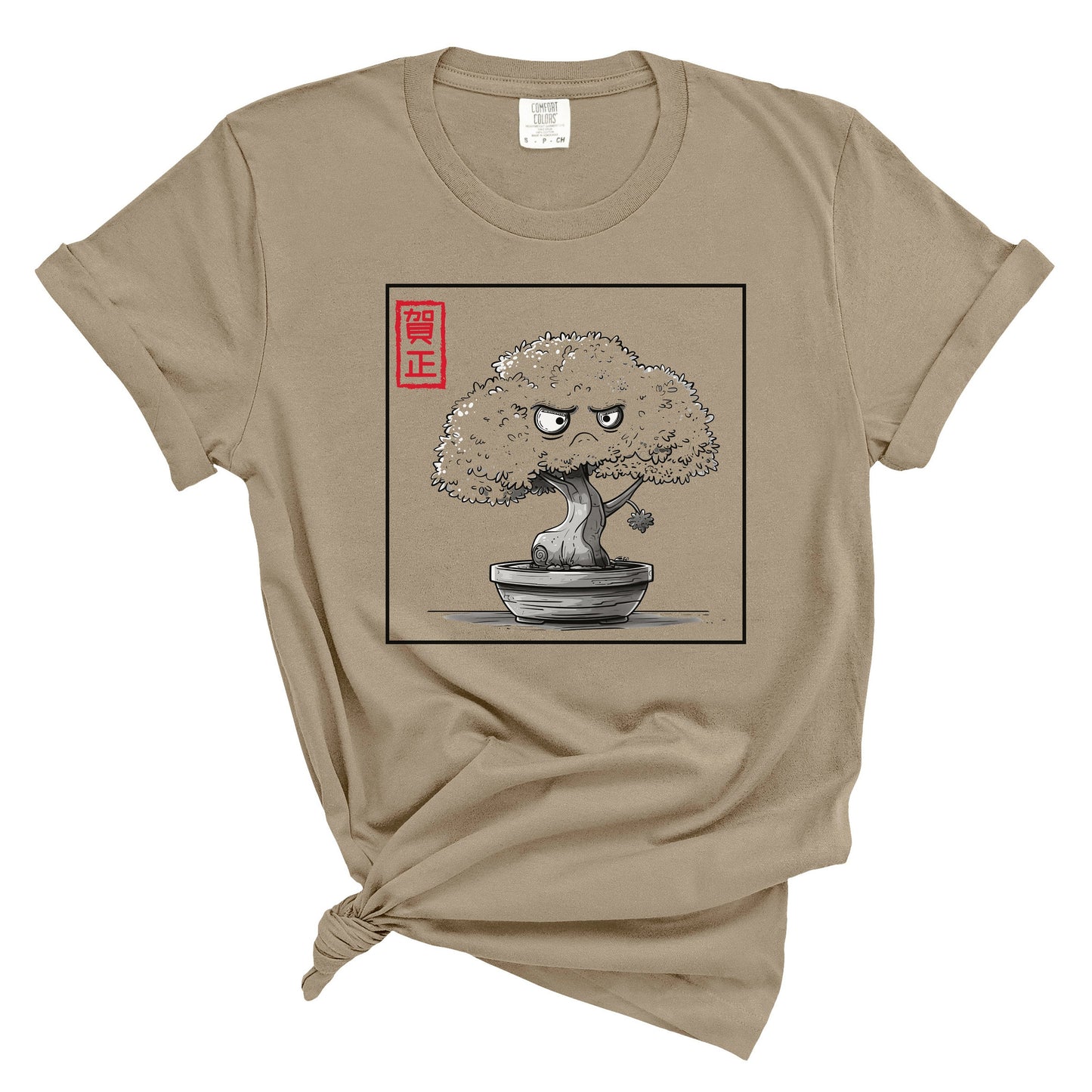 Grumpy Bonsai Tree Anime Tshirt