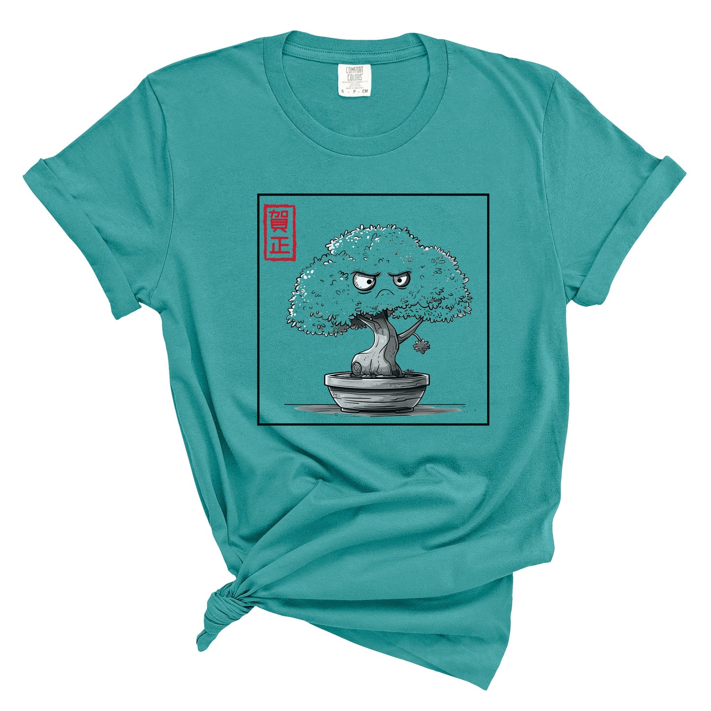 Grumpy Bonsai Tree Anime Tshirt