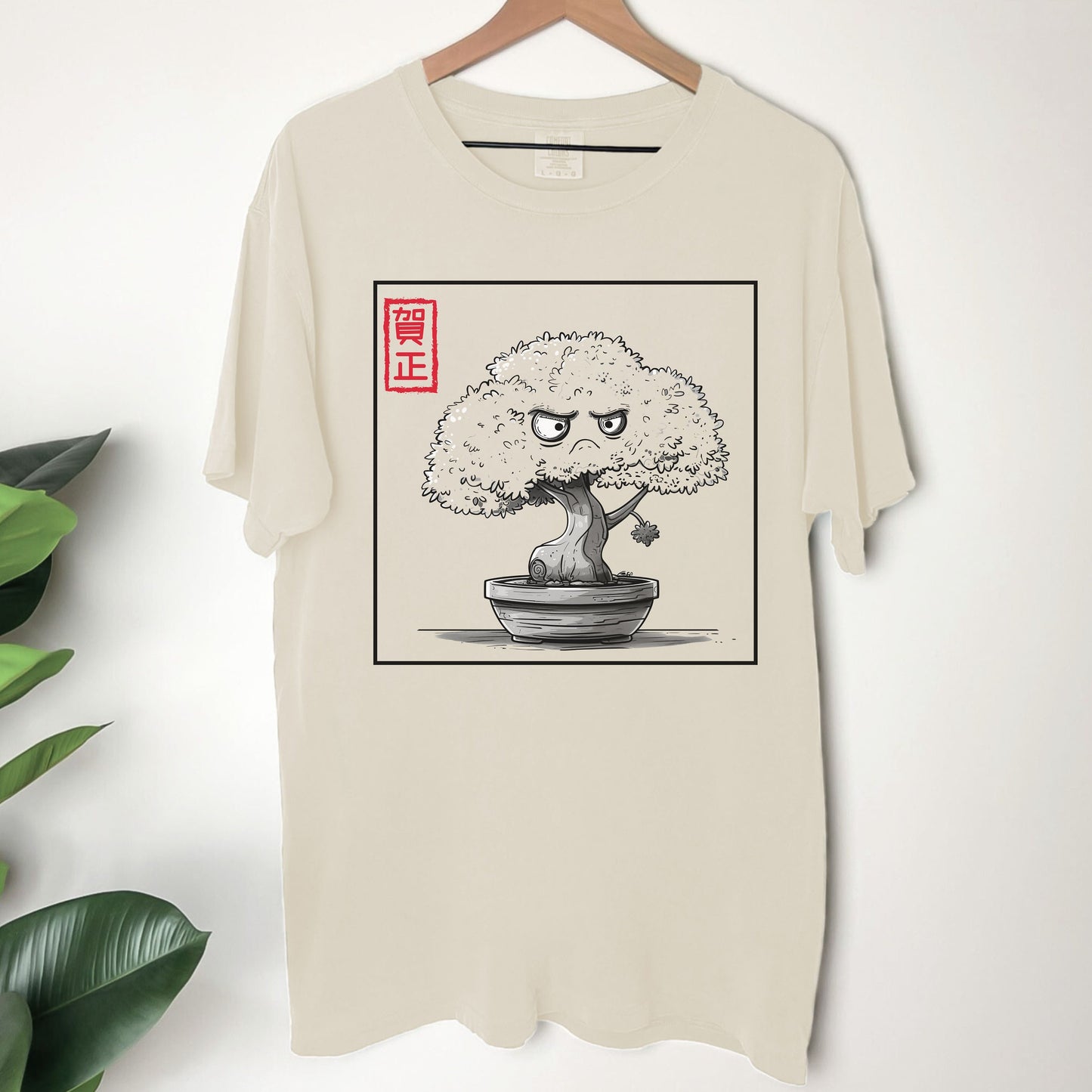 Grumpy Bonsai Tree Anime Tshirt