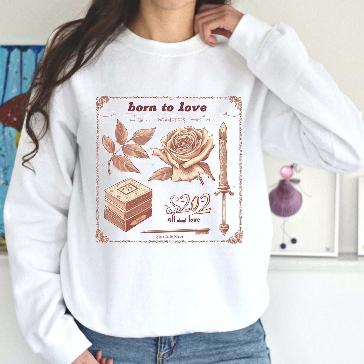 Vintage Aesthetic Book Lover Shirt - Light Academia Style