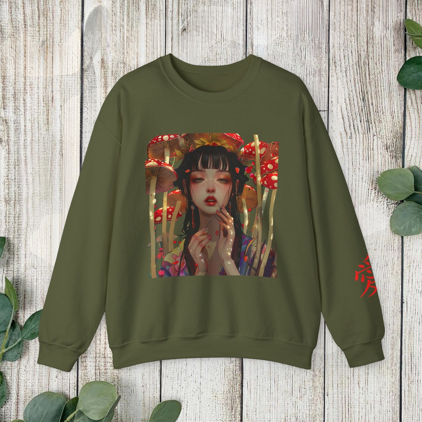Kawaii Mushroom Anime Streetwear