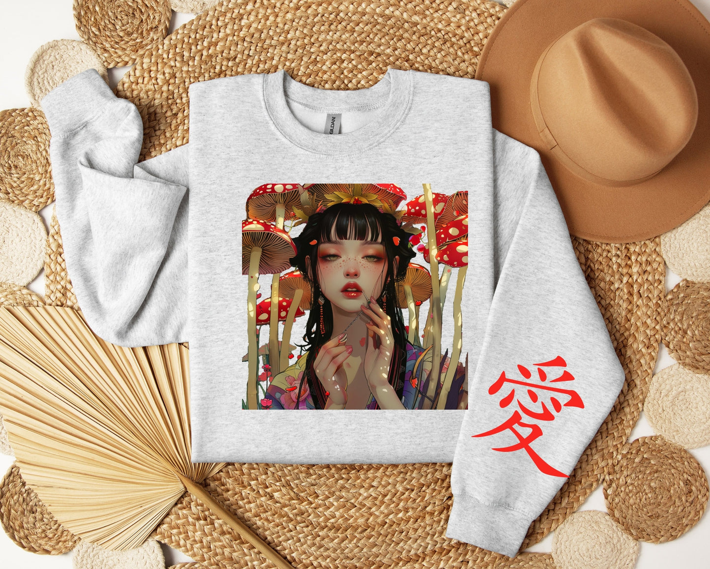 Kawaii Mushroom Anime Streetwear