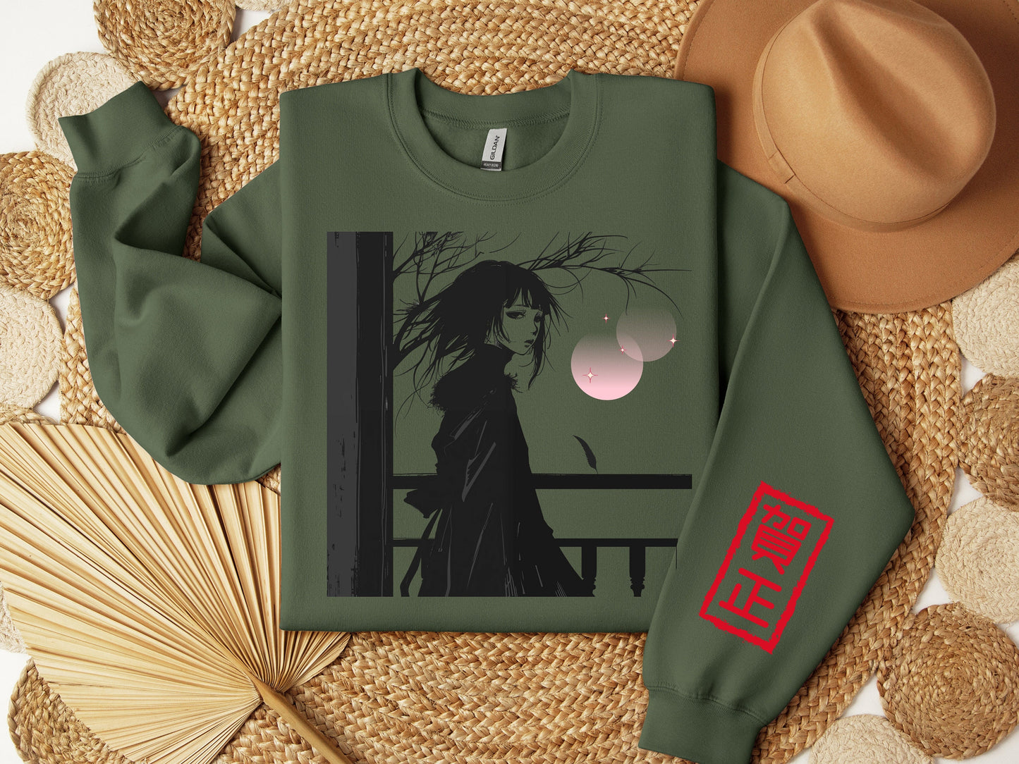 New Beginning Anime Gothic Crewneck