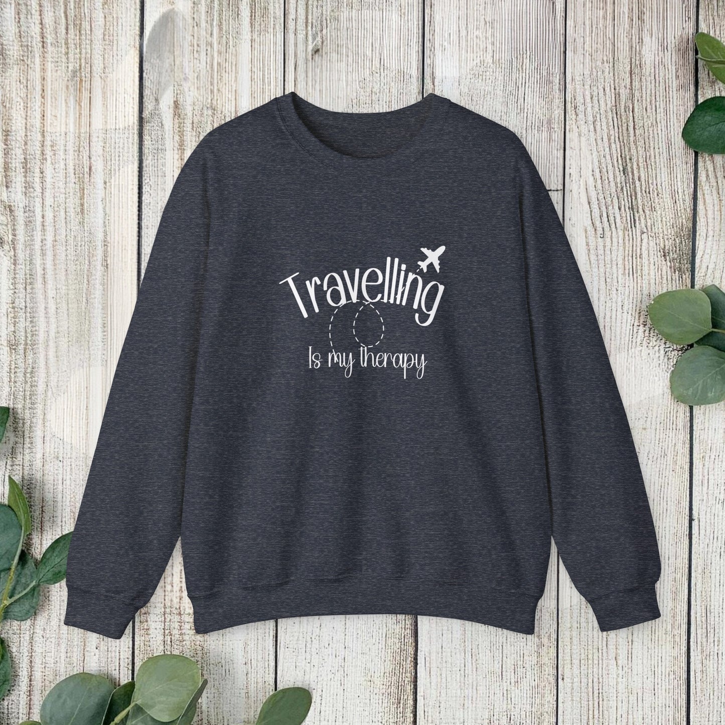 Travel Is My Therapy Sweatshirt