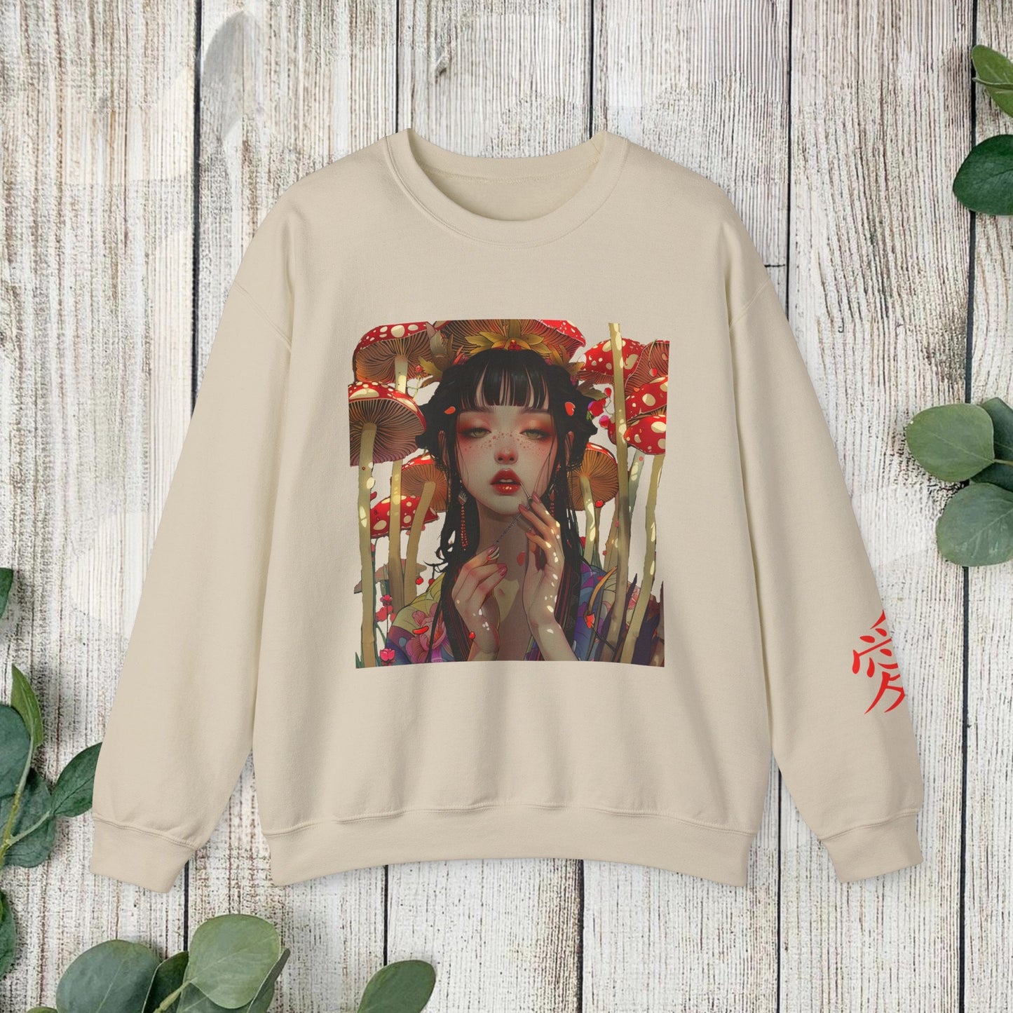 Kawaii Mushroom Anime Streetwear