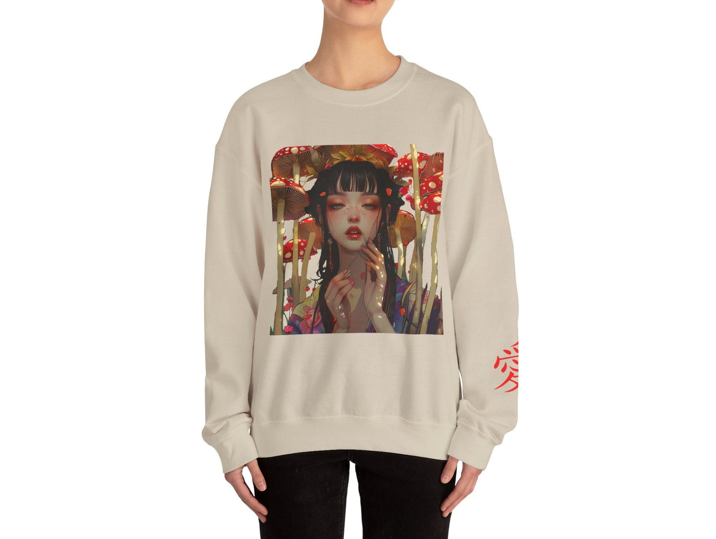 Kawaii Mushroom Anime Streetwear