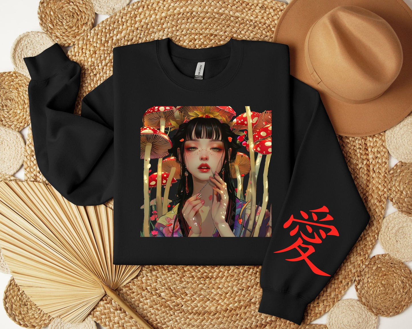 Kawaii Mushroom Anime Streetwear