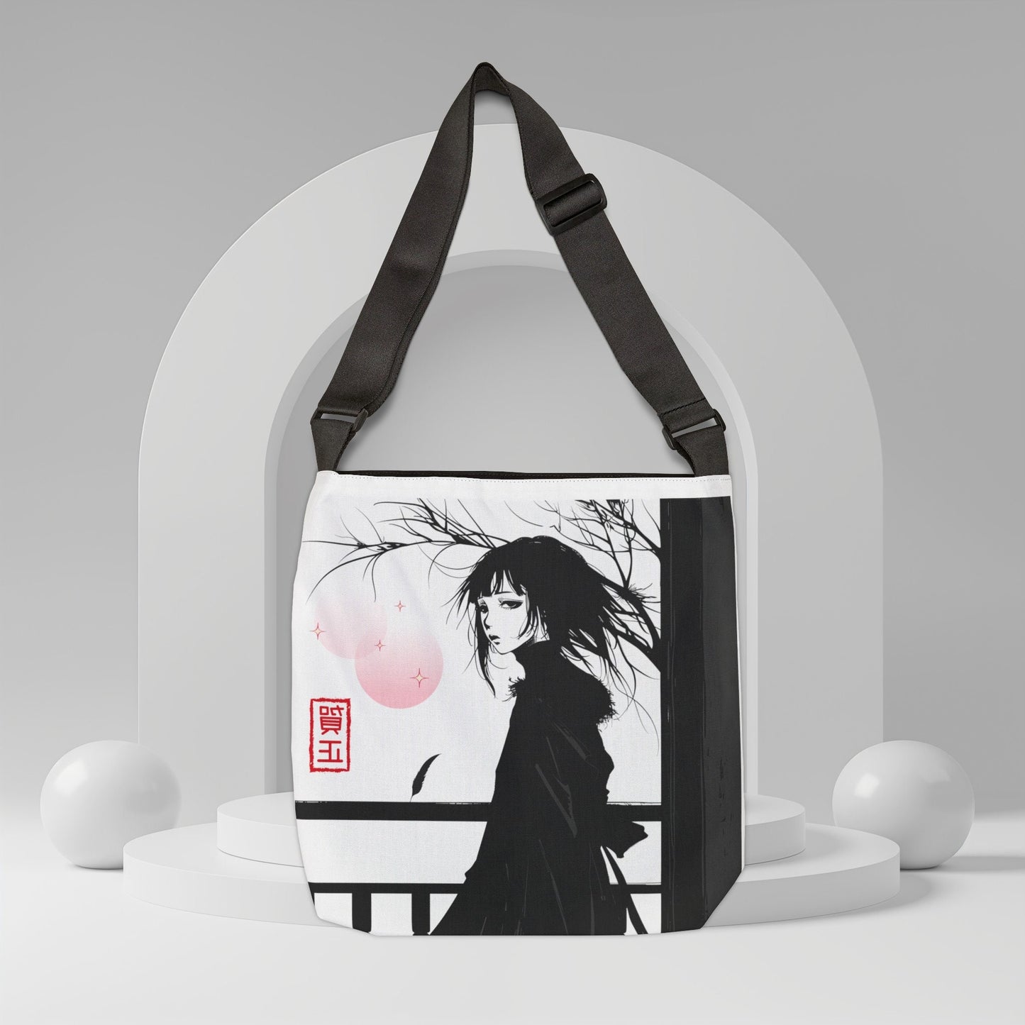 Anime Kawaii Crossbody Adjustable Tote