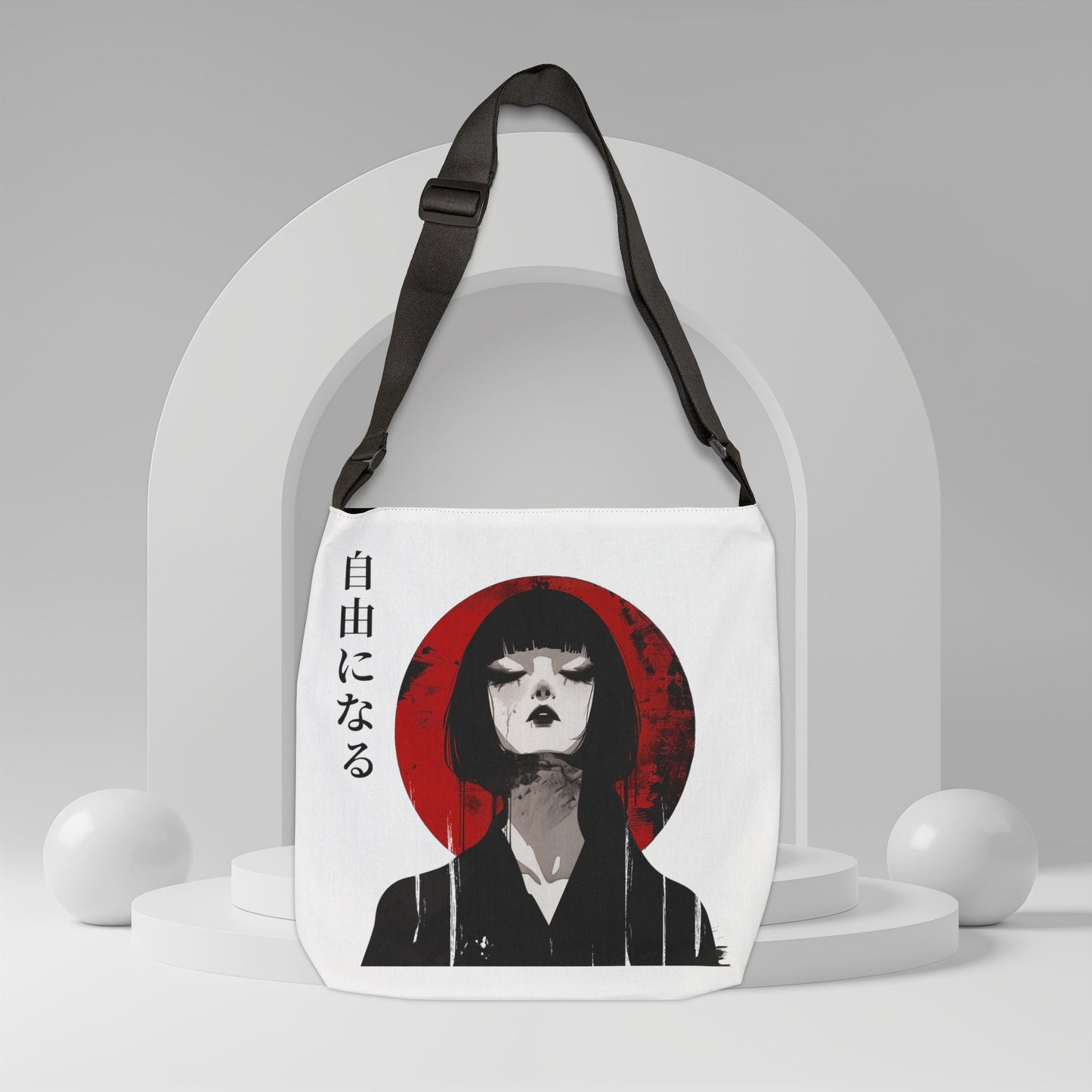 Anime Kawaii Crossbody Adjustable Tote