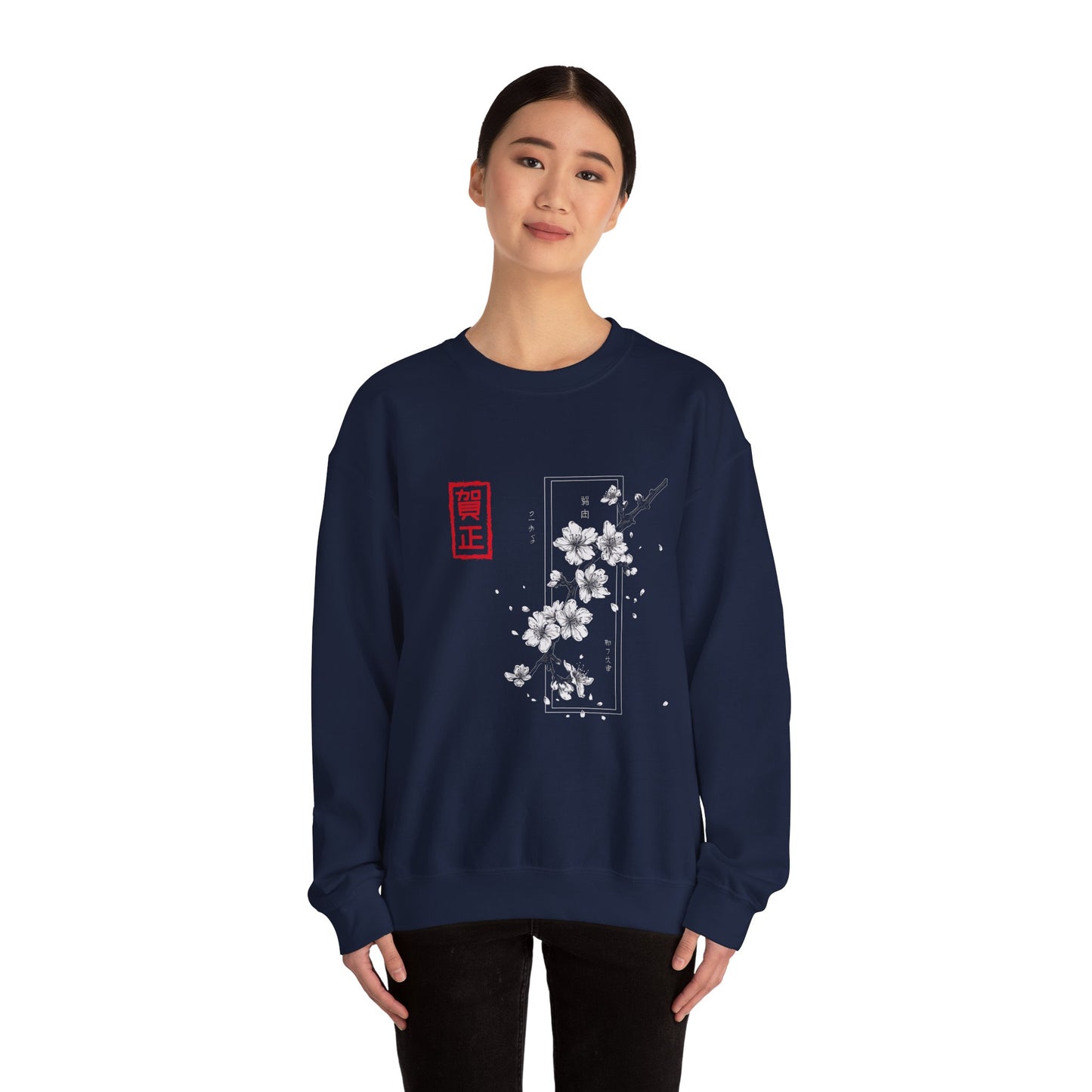 Subtle Japanese Anime Streetwear - Sakura Flower Shirt
