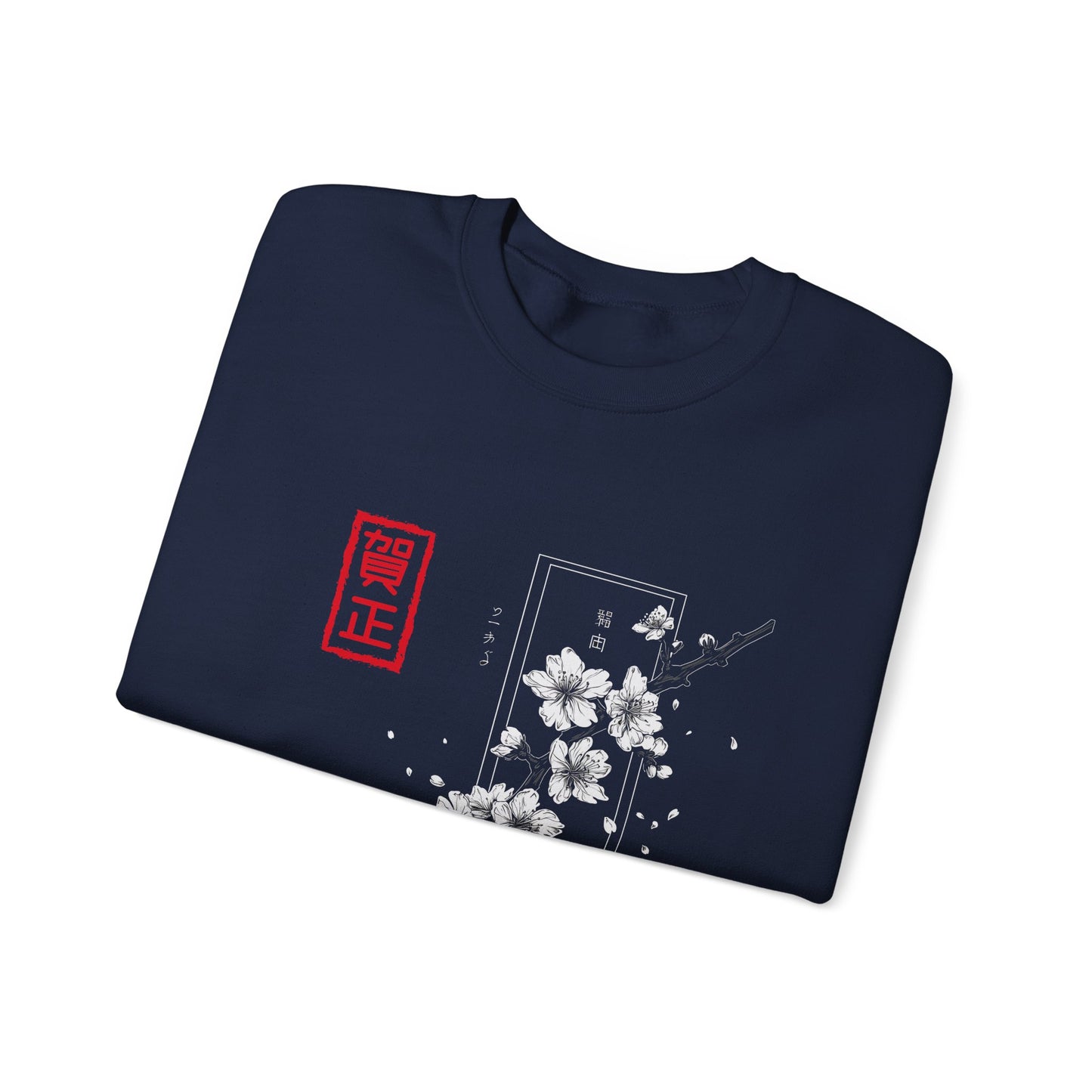 Subtle Japanese Anime Streetwear - Sakura Flower Shirt