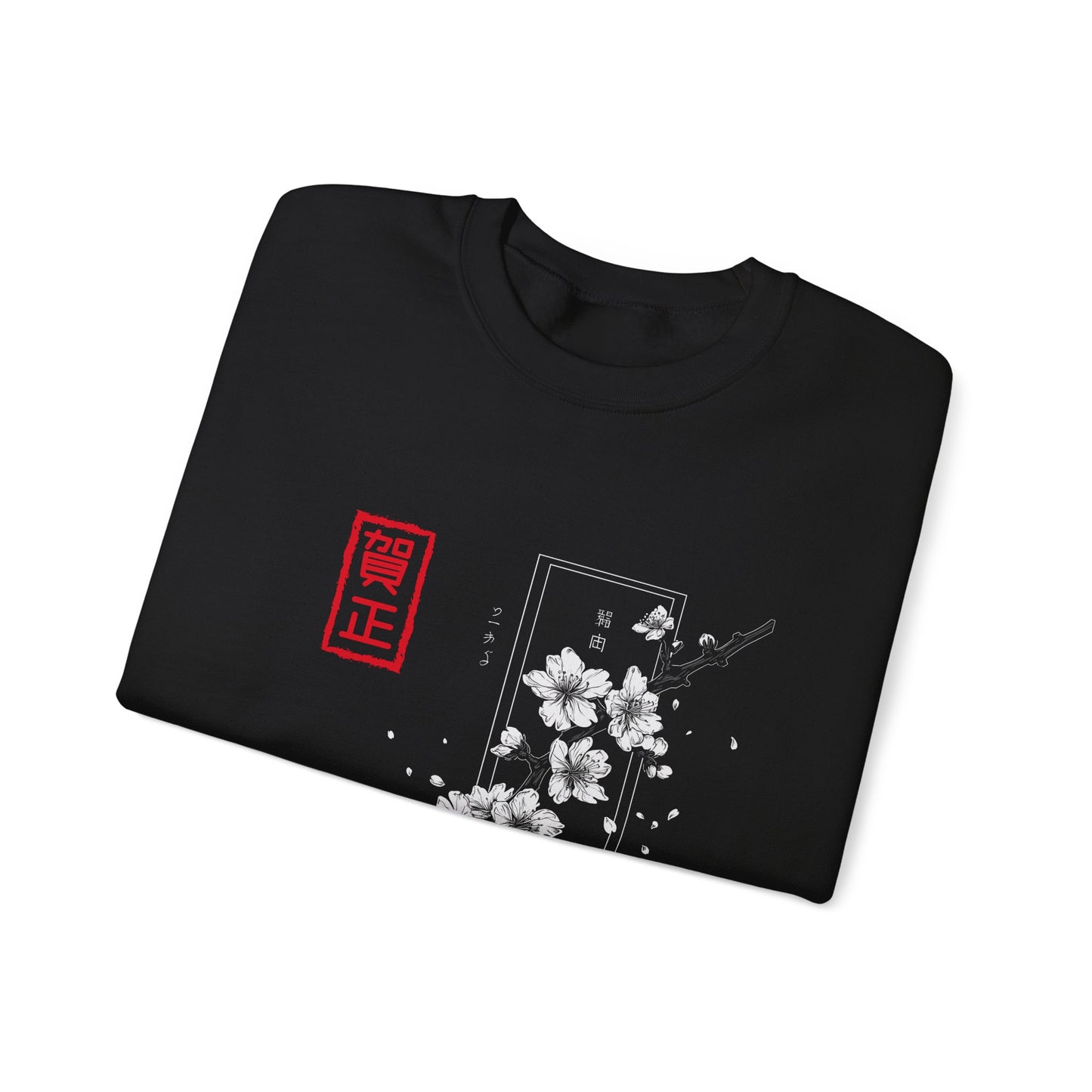Subtle Japanese Anime Streetwear - Sakura Flower Shirt