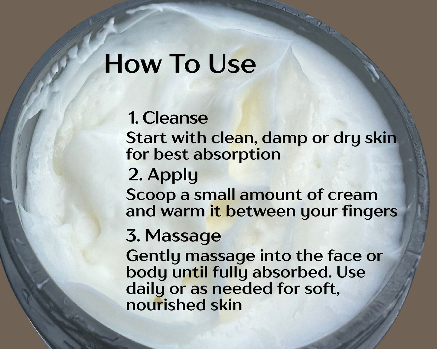 Organic Grass-Fed Tallow Body Cream: Rosehip & Chamomile Hydrating Lotion
