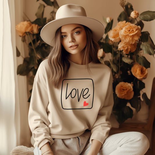 Minimalist Love Sweatshirt