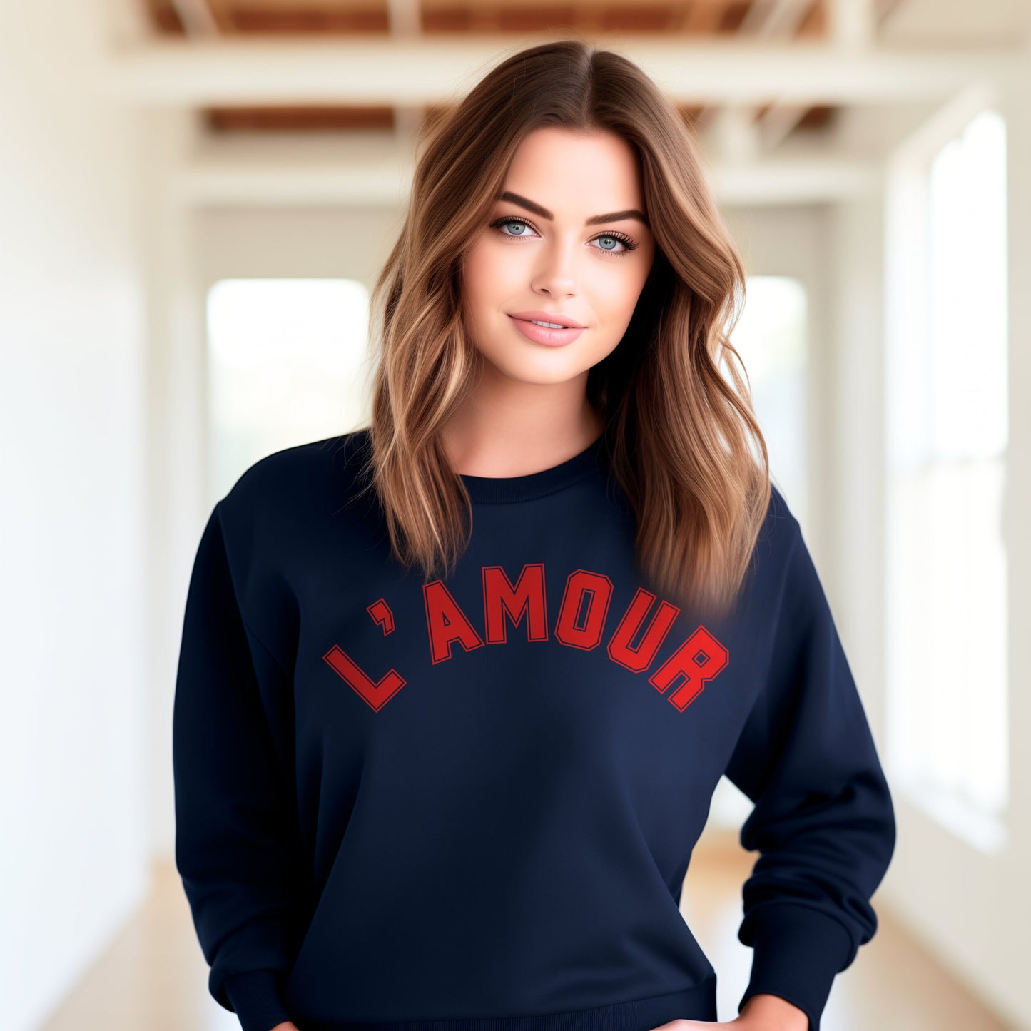 L'Amour College Varsity Crewneck