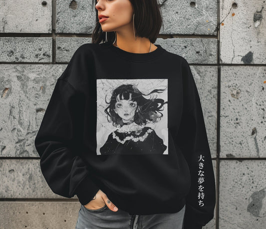 Japanese Goth Anime Streetwear