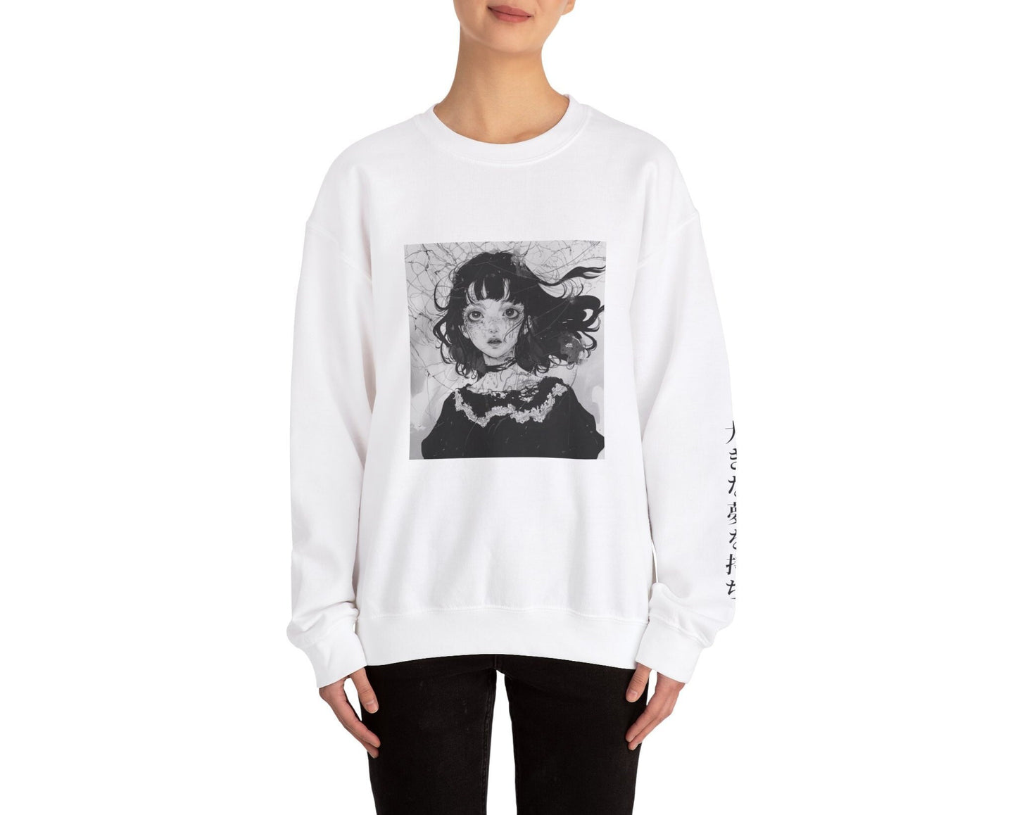 Japanese Goth Anime Streetwear