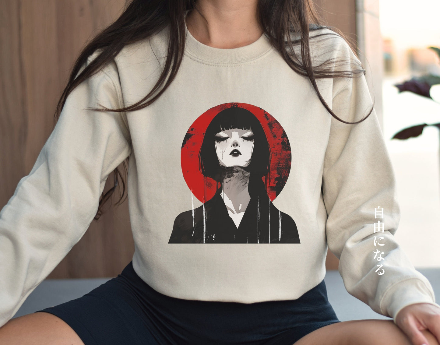 Become Free Anime Crewneck