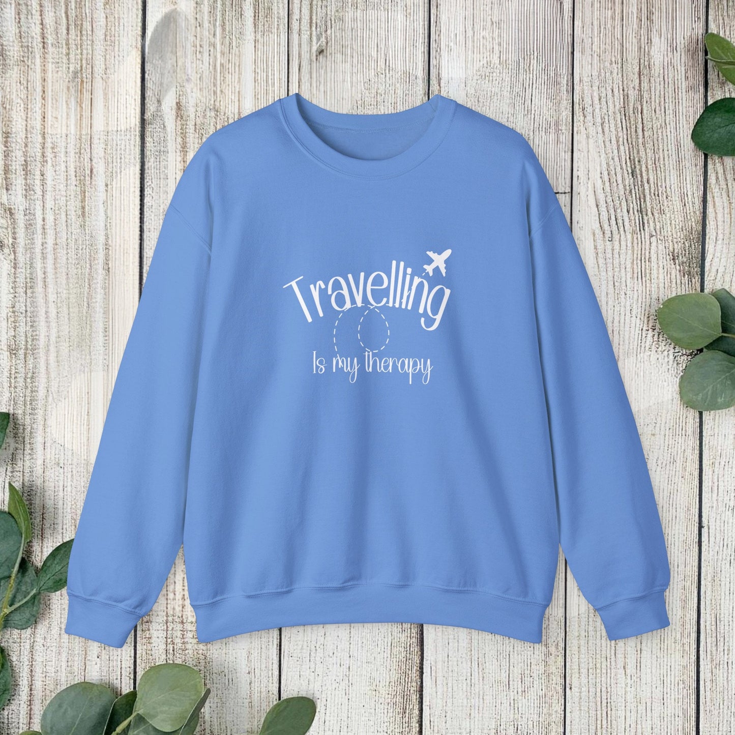 Travel Is My Therapy Sweatshirt
