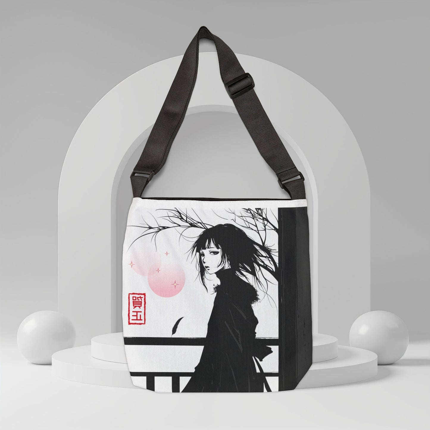 Anime Kawaii Crossbody Adjustable Tote