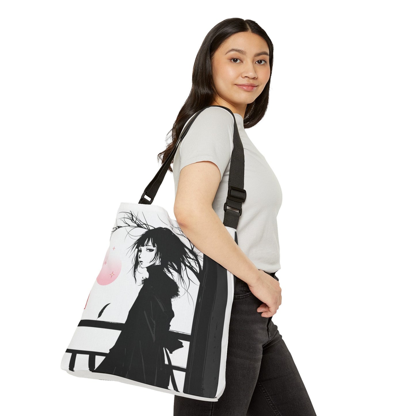 Anime Kawaii Crossbody Adjustable Tote
